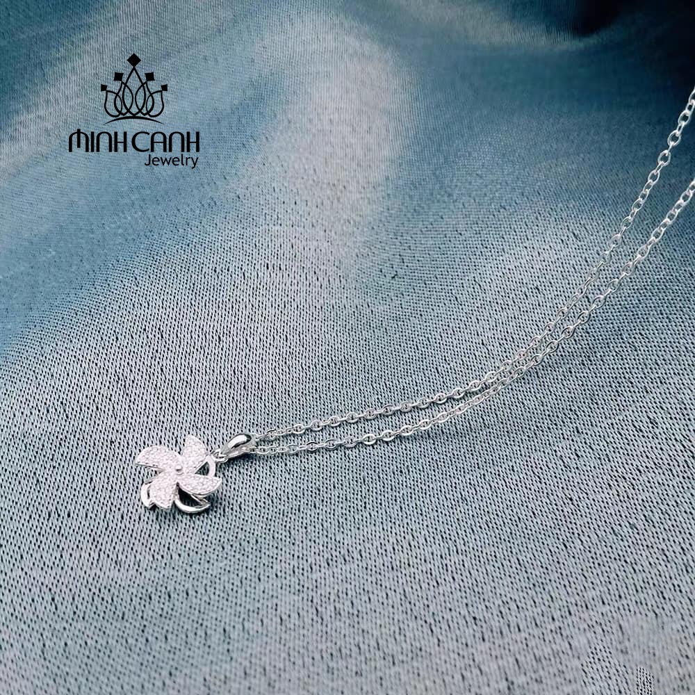Dây Chuyên Bạc Chong Chóng Xoay Minh Canh Jewelry