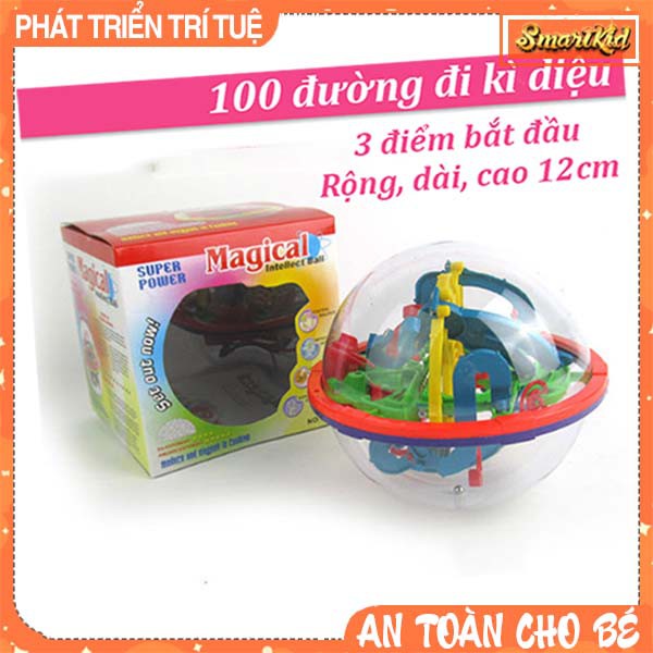 Đồ Chơi Bóng Mê Cung 3D Kích Thích Trí Não Cho Bé