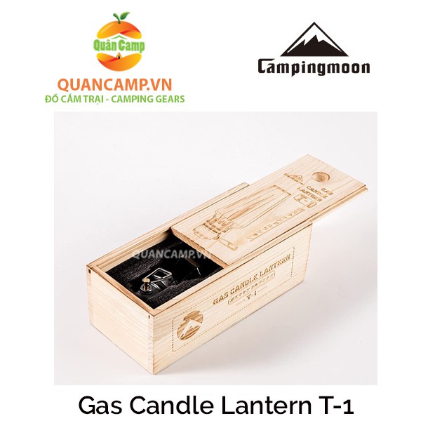 Đèn gas cắm trại dã ngoại Campingmoon T-1