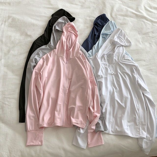 [LININ] Áo Khoác Cardigan Chống Nắng Tay Dài Bằng Lụa Lạnh Nhẹ Thoáng Khí Chống Tia Cực Tím Chống Tia C