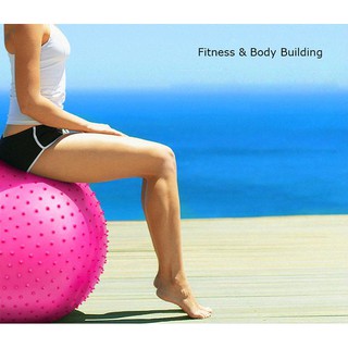 Bóng tập gym,bóng tập yoga có gai 75cm