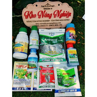 Combo - Phòng trừ NẤM BỆNH - VI KHUẨN cho Lan Cực kỳ HIỆU QUẢ