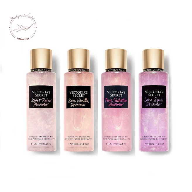Body Mist Victoria Secret Xịt Thơm Toàn Thân Shimmer Collection