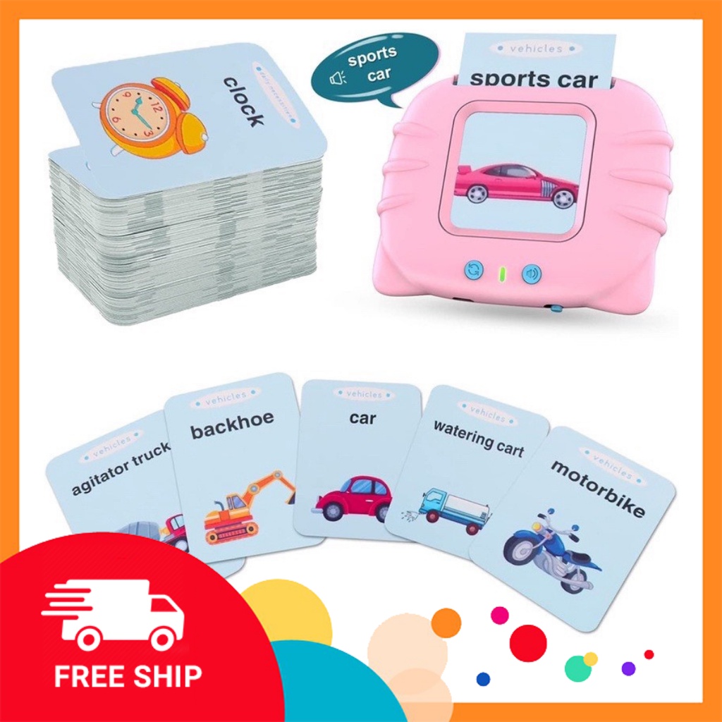 Máy Đoc Từ Vựng Song Ngữ Việt - Anh, Tthẻ Flashcard Tiếng Anh - Tiếng Việt
