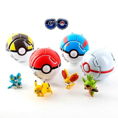 4 Quả Bóng Pokemon Đồ Chơi