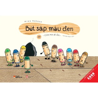 Sách- Bút Sáp Màu Đen Tập 3 - Con Ma Bí Ẩn (3-6 tuổi) Quảng Văn
