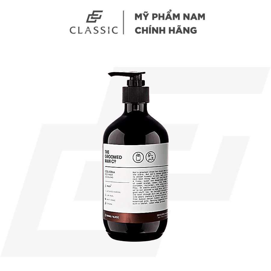 Sữa Tắm The Groomed Man Co. Cool Cola Body Wash 500ml