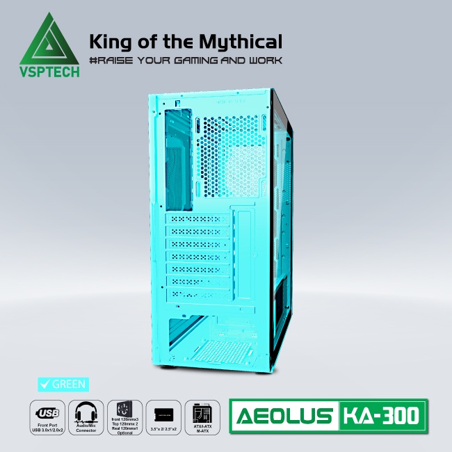 Vỏ Case KA300 GREEN