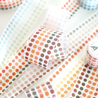 Cuộn stickers chấm tròn (basic dot tape) tiện lợi