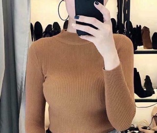 Áo len tăm cổ 3 phân