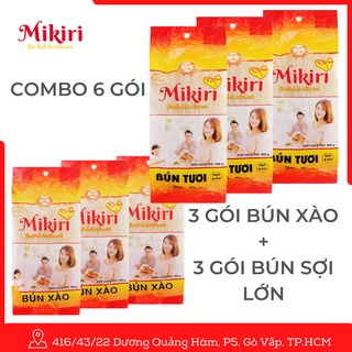 Combo 6 gói bún khô Mikiri