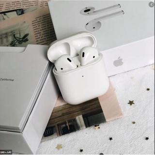 Tai Nghe Bluooth Iphone Airpods 2 Chuẩn Kết Nối Sạc Không Dây - Định Vị - Đổi Tên - Tháo Tai Tắt Nhạc Đỉnh 2021