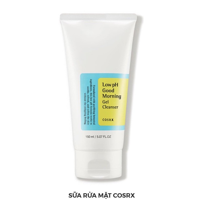 SỮA RỬA MẶT COSRX LOW PH GOOD MORNING GEL CLEANSER 150ml chính hãng Hàn quốc