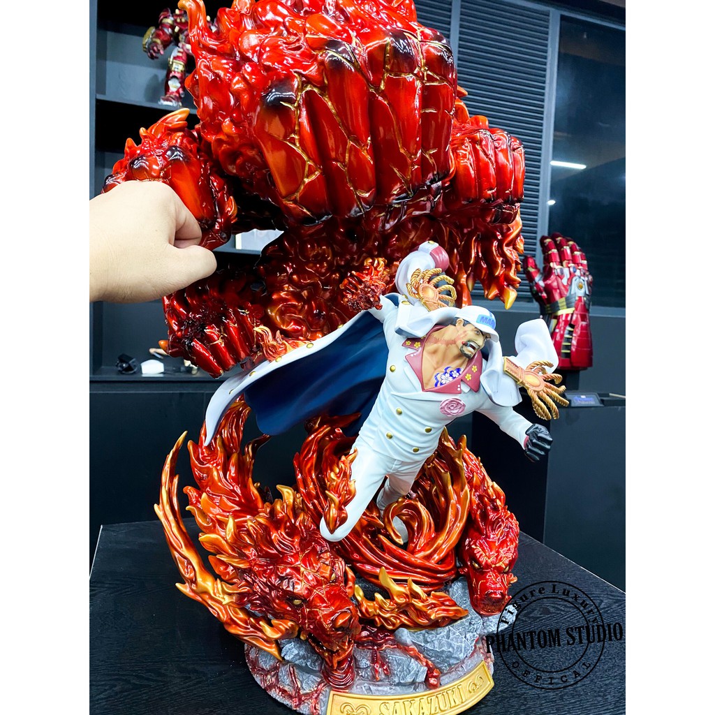 Mô-hình-chó-đỏ-Onepiece