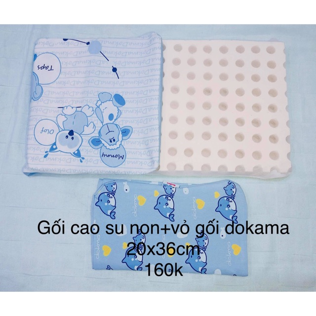 Gối cao su non cho bé