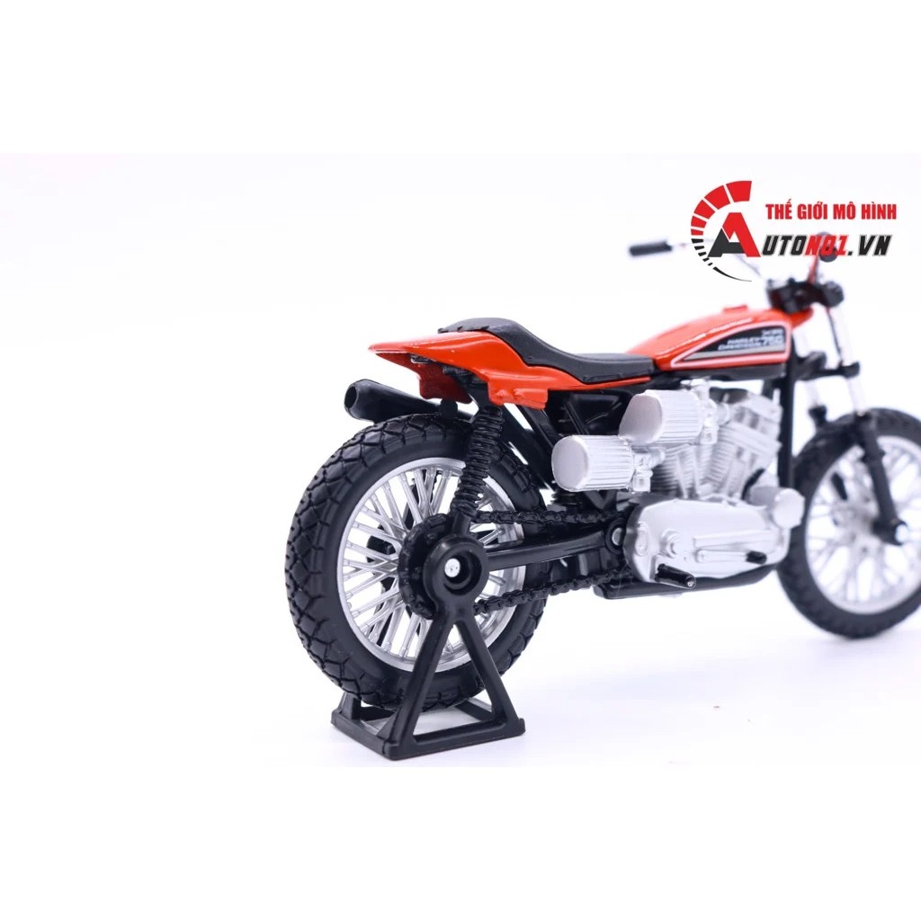 MÔ HÌNH HARLEY DAVIDSON 1972 XR750 RACING BIKE 1:18 MAISTO 3600