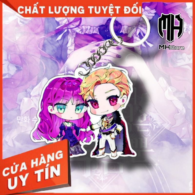Móc khóa manhwa chibi