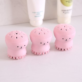 cọ rửa mặt bạch tuộc  Mút tạo bọt