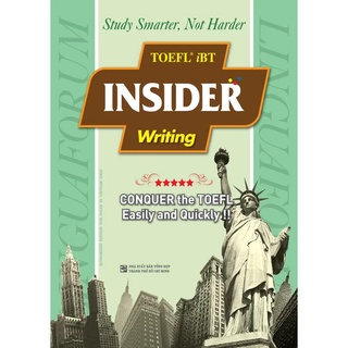 Sách - toefl ibt insider writing