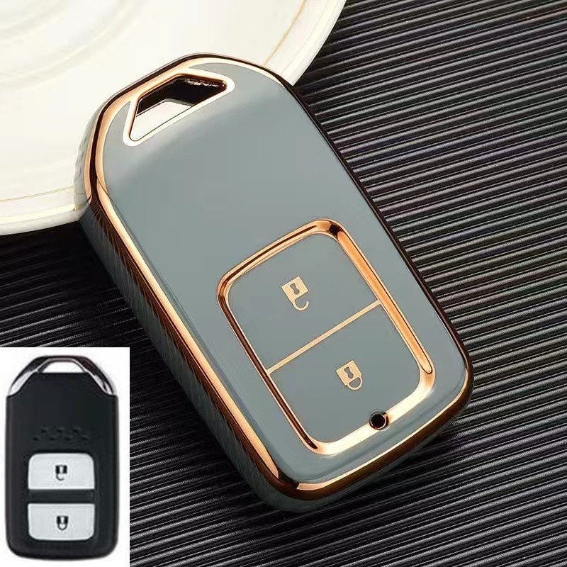 Ốp Bao Chìa Khoá Chất Liệu Silicon Tráng Gương HONDA City - CRV - CIVIC 2 nút - 3 nút - 4 nút thông minh