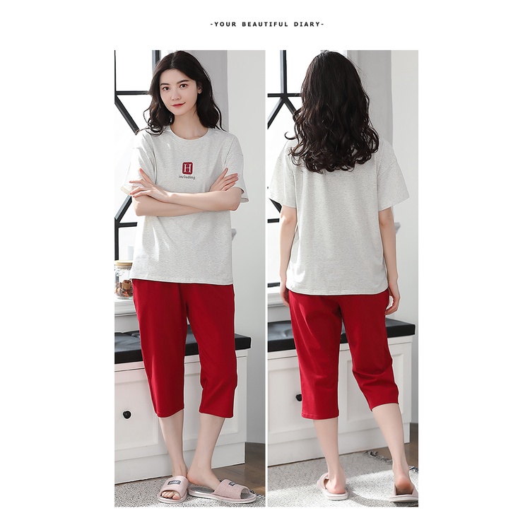 Đồ mặc nhà nữ dễ thương chất thun cotton 100% BA5052 | BigBuy360 - bigbuy360.vn