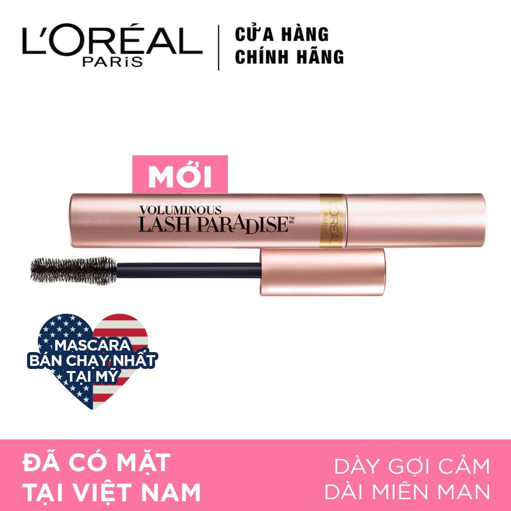 Mascara L'Oreal Paris Makeup Siêu Dày Và Dài Mi Lash Paradise 7,6ml | BigBuy360 - bigbuy360.vn