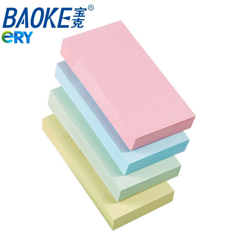 [Ship hỏa tốc] Sticky Note nhiều màu pastel thuận tiên ghi chép Baoke TZ3004 - TZ3005 - ByLy Store