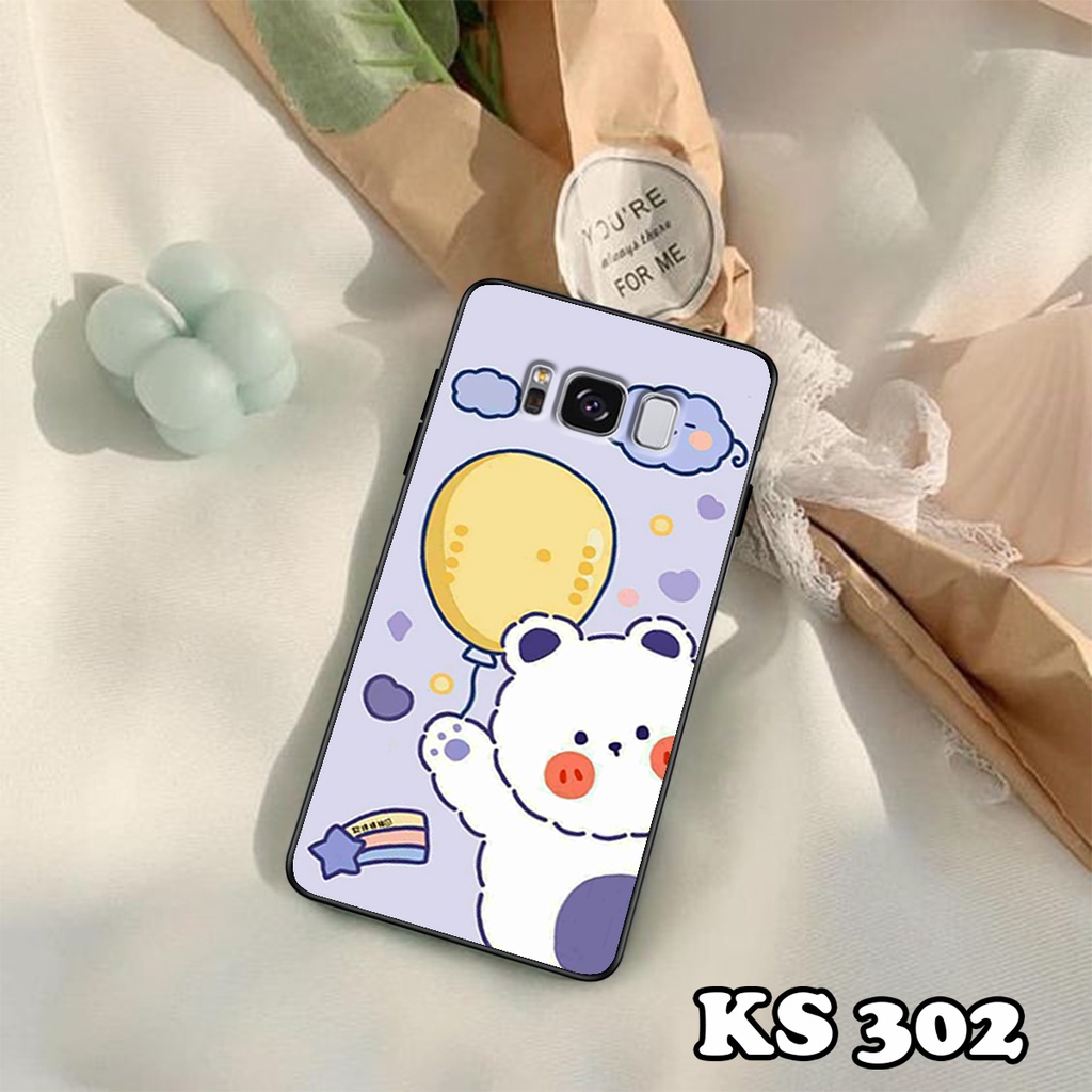 Ốp lưng Samsung S8 - S8 Plus - S9 - S9 Plus - Ốp Samsung in hình Gấu&amp;Thỏ siêu xinh - Chất liệu TPU