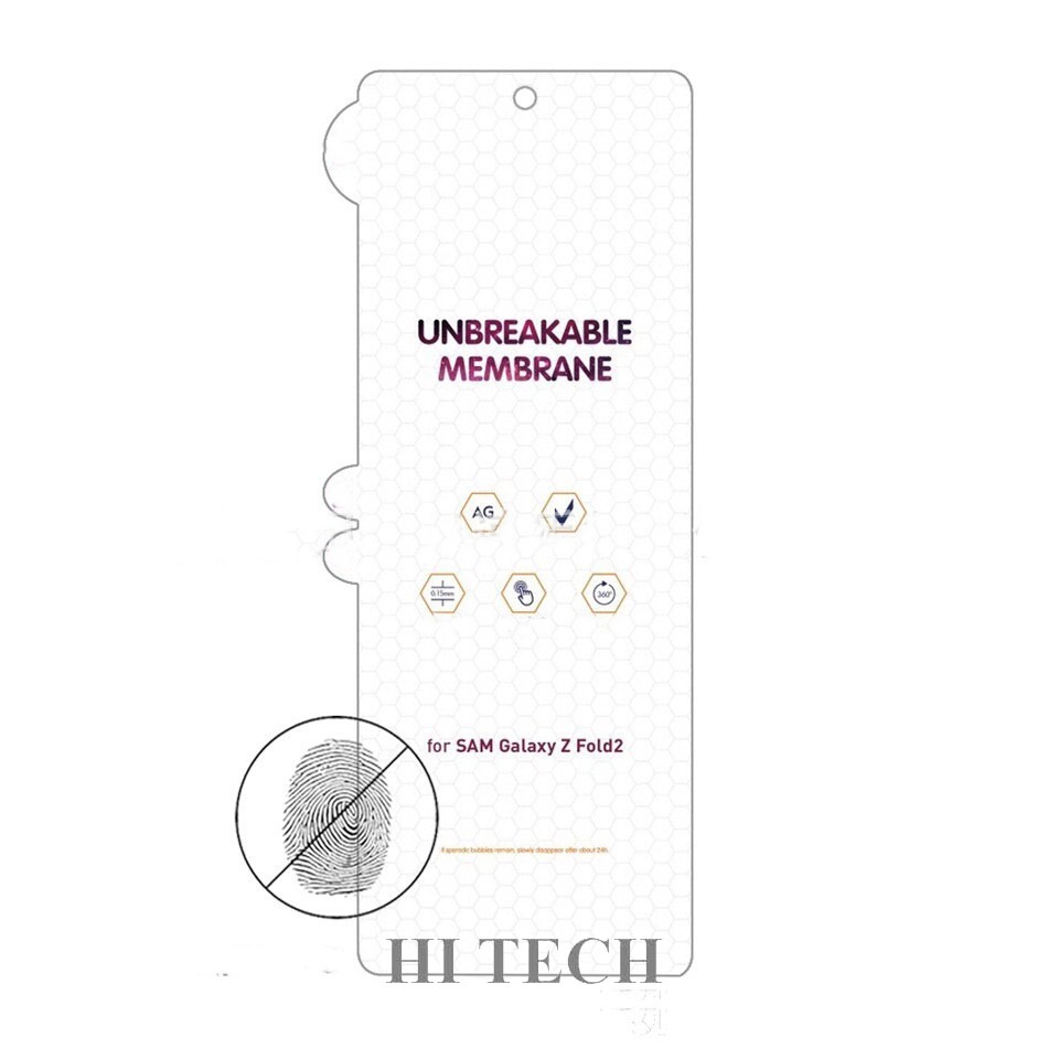 Dán PPF Samsung Z Fold 2, Màn Hình Chính Màn Hình Ngoài, Dán Lưng Và Camera Samsung Galaxy Z Fold 2
