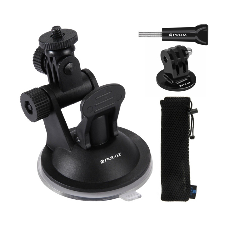 Đế hít lên kính cho camera hành trình GoPro, SJCam, Xiaomi Yi
