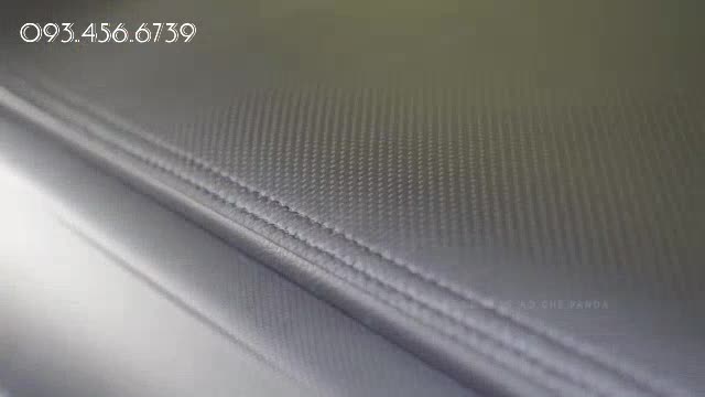 Thảm taplo da carbon Fortuner đời 2007 đến 2022 Hàng Cao Cấp Có Chống Trượt