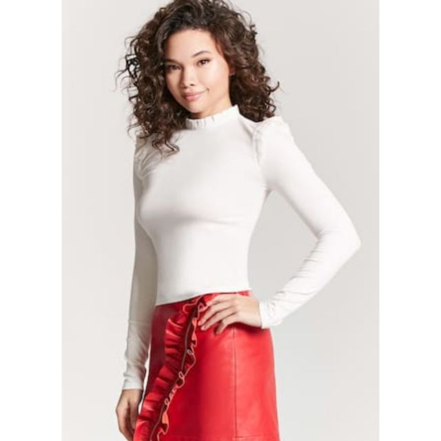 Áo nữ dài tay F21, hàng xuất xịn