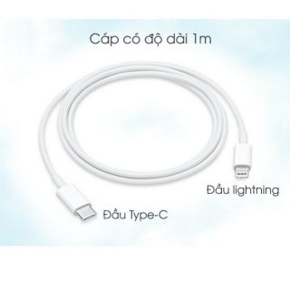 Cáp Type C To Lightning 1m Apple - Chính Hãng ( HB 12T )