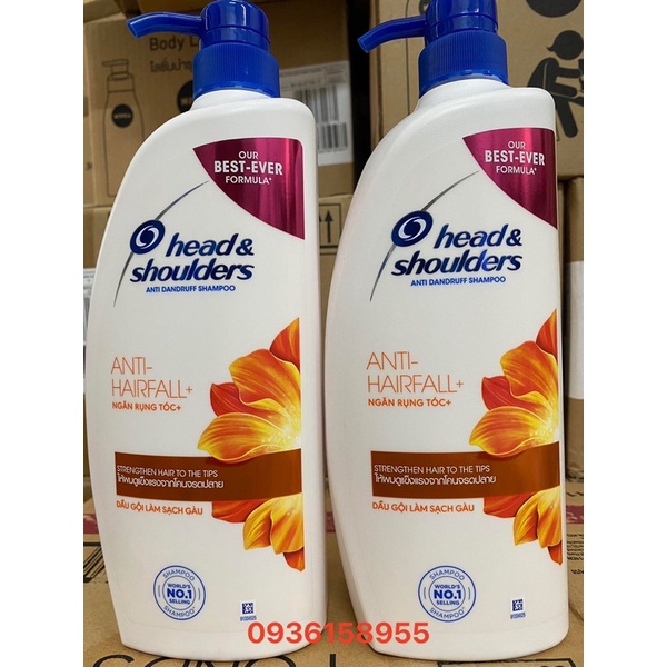 Dầu gội Head &amp; shoulders 850g ngăn dụng tóc thái lan ( mẫu mới )