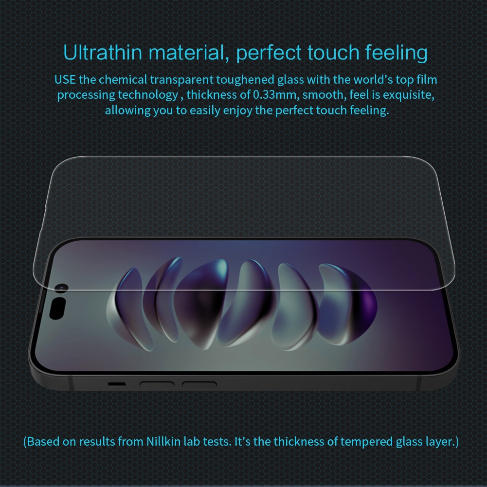 Kính Cường Lực 9H Chống Chói & Dấu Vân Tay NILLKIN Cho iPhone 14 Pro Max