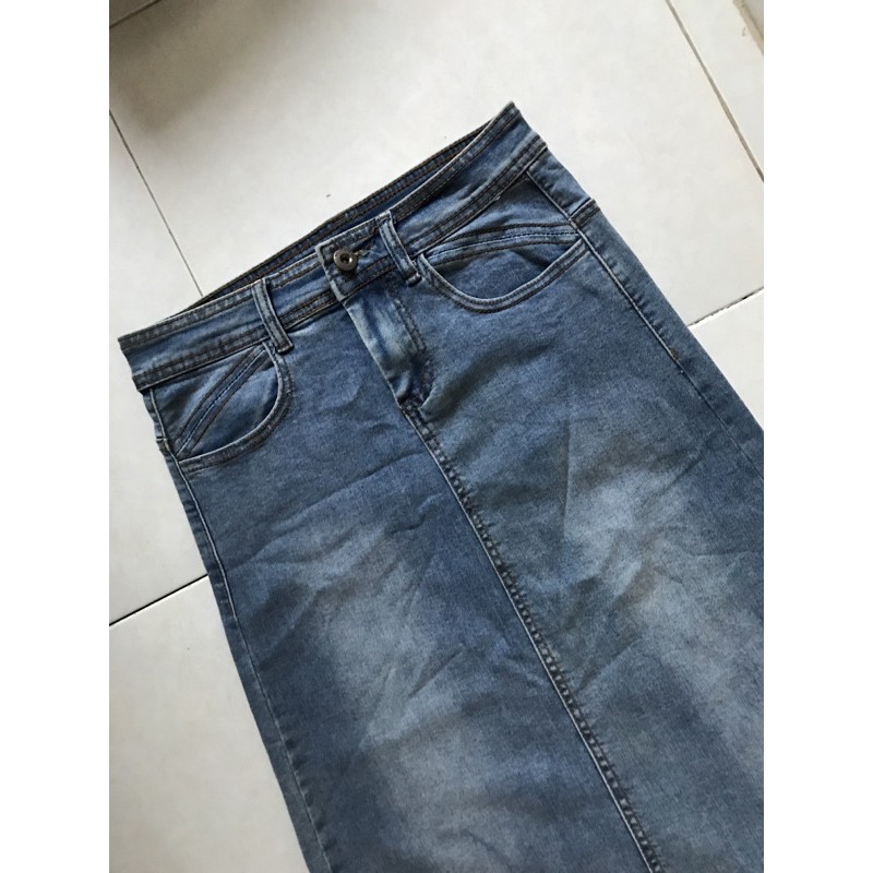 Váy jean midi xinh💐 | BigBuy360 - bigbuy360.vn