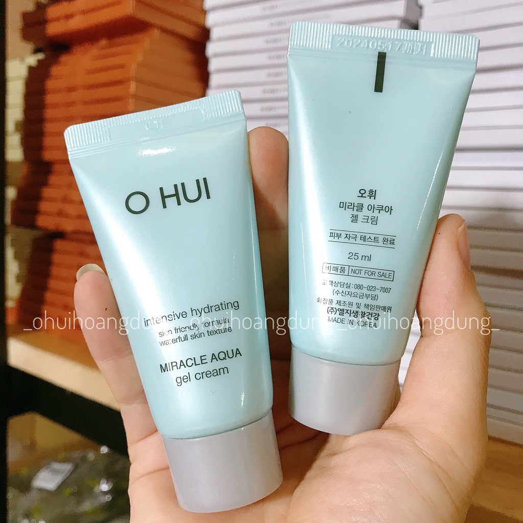 Kem dưỡng Ohui Mircracle Aqua Gel Cream 25ml