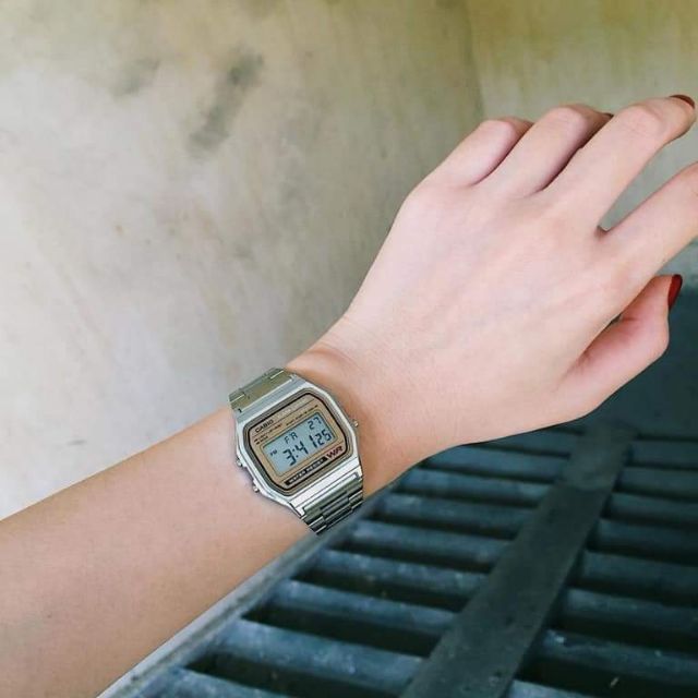 casio a158 gold