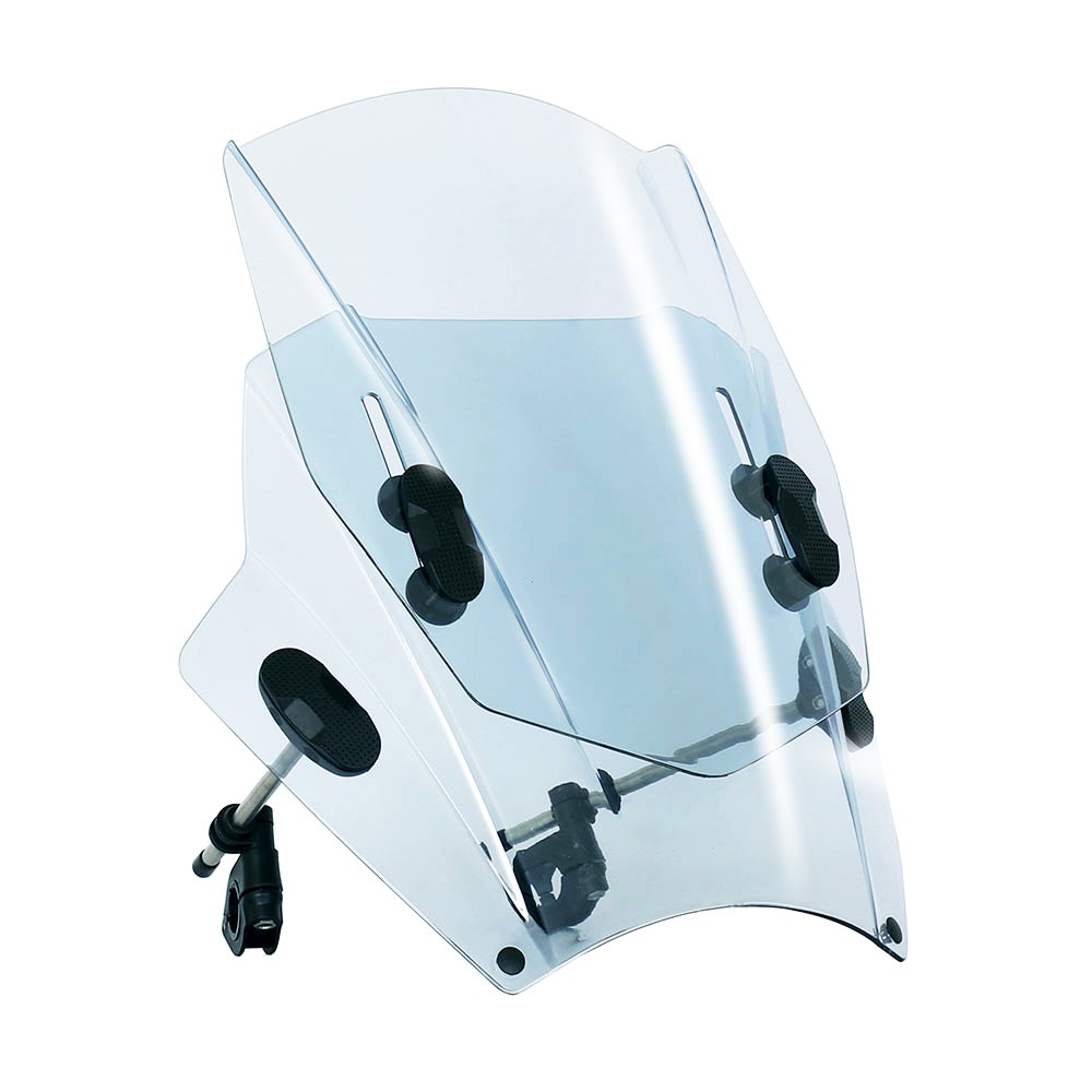 Kính Chắn Gió 22mm 25mm 28mm Gắn Tay Lái Xe Máy