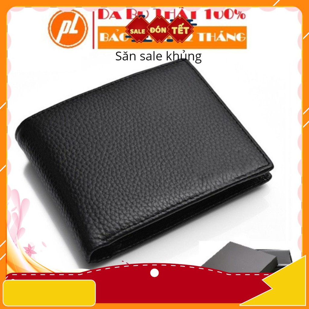 Ví Nam Da Thật Đẹp Kiểu Ngang Đứng Đắng | Bóp Da Bò Đựng Tiền , Thẻ Minni Phối Thắt Lưng - LT001 blu