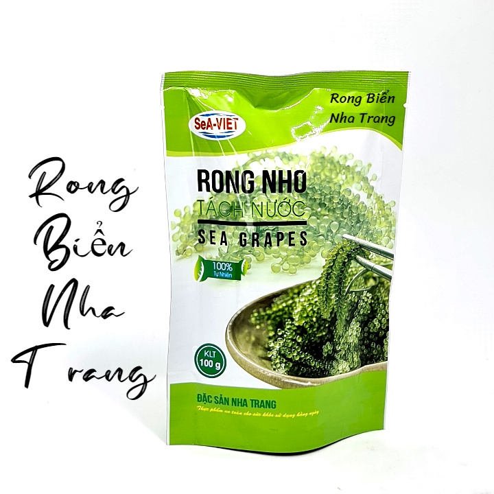 Rong nho tách nước Sea Việt 300g - Tặng 1 chai nước sốt mè rang Kewpie 180ml