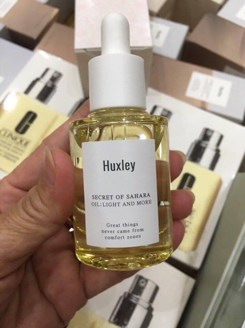 Dầu dưỡng da chiết xuất xương rồng Huxley oil like and more
