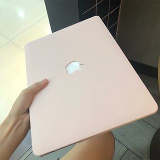CASE ỐP MACBOOK MÀU HỒNG PASTEL(TẶNG KÈM NÚT BỊT BỤI+CHỐNG GÃY SẠC)