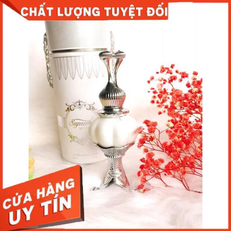 Supreme Musk_Tinh Dầu Nước Hoa Dubai Nữ 20ml Ngọt Ngào, Dễ Thương Xạ hương, gỗ đàn hương, hoa hồng và trầm, thơm 3 ngày | BigBuy360 - bigbuy360.vn