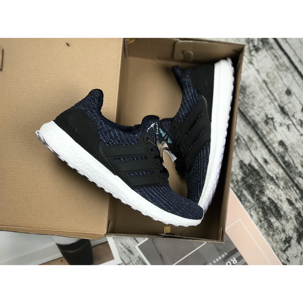 Hot (Bán chạy - SỐC - Video ảnh thật ) Giày Sneaker Thể Thao Ultra Boost 4.0 Đen Trắng - Shop Duy Giày . ; ཆ HOT ! &