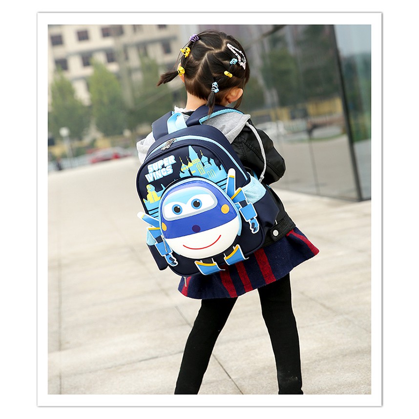 Balo máy bay cho bé mẫu giáo, hàng loại tốt của hãng Kawaii