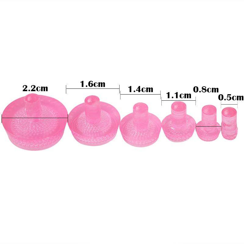 Set 6 Khuôn Cắt Kẹo Mềm Trang Trí Bánh Tạo Hình Hoa Cúc