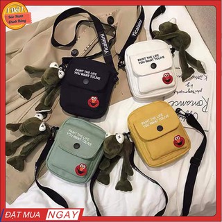 Túi Đeo Chéo Elmo Mini 3 Màu Siêu Cute 💖FREESHIP💖 Túi đeo chéo nữ