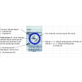 Công Tắc Hẹn Giờ GERMANY Đức Theben SULD 181 D