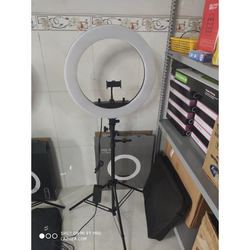 SALE BỘ ĐÈN LIVESTREAM 45CM   SIZE LỚN  CÓ REMOTE  ĐIỀU KHIỂN TỪ XA VIDEO Sản Phẩm